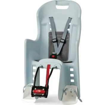 cyklosedačka Polisport dětská sedačka BOODIE zadní, bleděmodrá