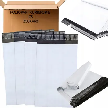 Obálka Kurýrní obálka z fólie Realne Ceny bílá 350 x 460 mm 50 ks