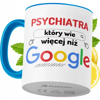 Hrnek Polidraw Hrnek Polidraw pro psychiatra keramika 330 ml