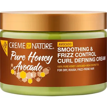 CREMEofNATURE Creme of Nature Pure Honey Avocado Vyhlazující krém 326 g