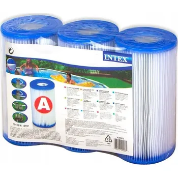 vodní filtr Intex 29003 Náhradní filtr typ A 3ks Filtrační vložka do bazénového čerpadla