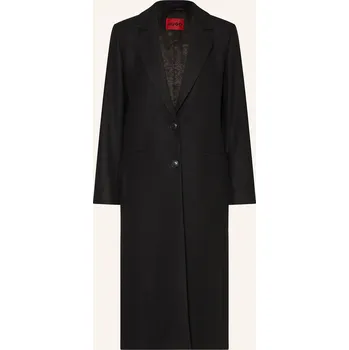 Hugo Dámský Vlněný Kabát Mojeni, černá, 36