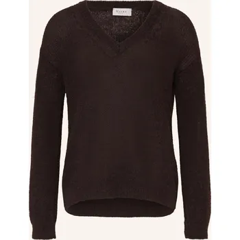Dámský svetr Maerz Muenchen Dámský Svetr S Alpakou, tmavě hnědá, 38
