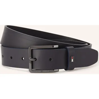 Opasek Tommy Hilfiger Pánský Kožený Opasek, tmavě modrá, 110