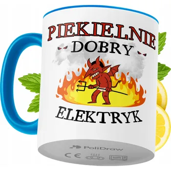 Hrnek Polidraw Hrnek Polidraw pro elektrikáře keramika 330 ml