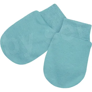 Rukavice Baby Service Rukavičky pro novorozence bavlněné úplet Baby service Mint