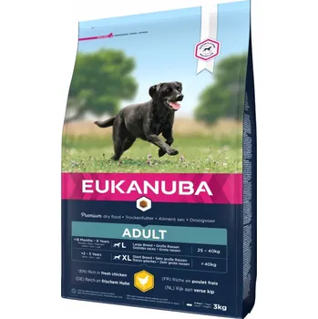 Krmivo pro psa Eukanuba Adult Suché krmivo pro psy s kuřecím masem 3kg