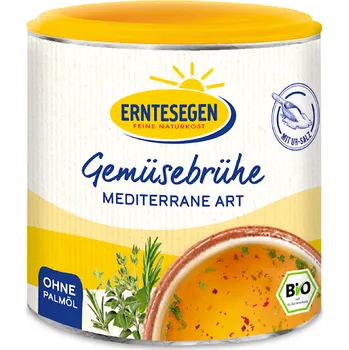 Zeleninový bujón v prášku ve středomořském stylu bio 125 g - Erntesegen