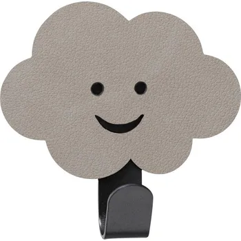 Věšák Šedý ocelový háček bez vrtání Cloud Nupo – LIND DNA ID_1788116