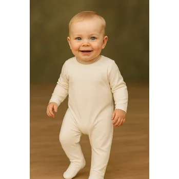 Kojenecký overall FARMERS® Dětský bambusový overal - různé barvy Barva: Tmavě zelená, Velikost: 50