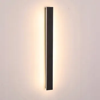 Nástěnné svítidlo LED Nástěnné Svítidlo Fasádní IP65 Černé 60CM 20W Teplá Bílá