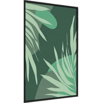 Obraz Plakát na Zeď LÉTO Listy Palma Dekorace Pozadí 50x70