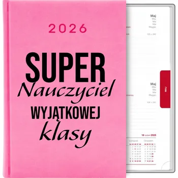 Kalendář Knižkový kalendář 2026 A5 růžový