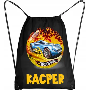 Školní batoh Školní Vak / Batoh na Tělocvik do Školky Školy HOT WHEELS AUTA (Auta) + JMÉNO 2