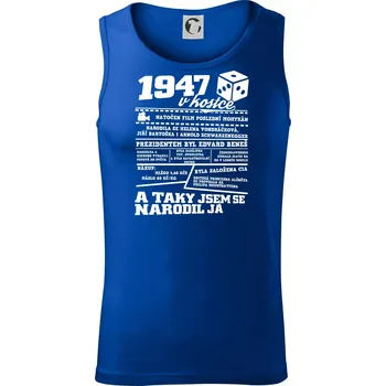 1947 v Kostce - Tílko pánské Core - 2XL ( Královská modrá )