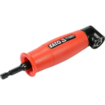 Nástavec na vrták Úhlový adaptér 155mm, 1/4´, YATO