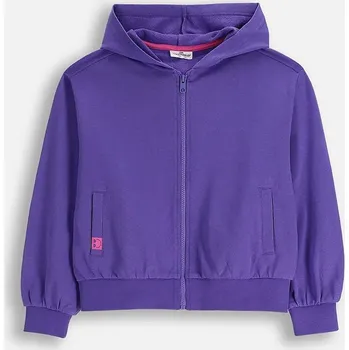 Chlapecká mikina Dětská bavlněná mikina Coccodrillo ZC5132401VGA fialová 45X, vel. 110