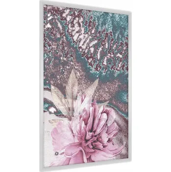 Obraz Nástěnný Plakát PIVOŇKY Květiny Abstrakce 3D 50x70