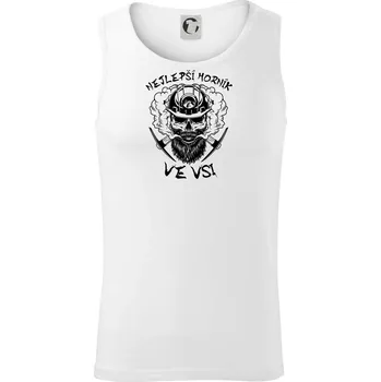 Nejlepší horník ve vsi - Tílko pánské Core - S ( Bílá )