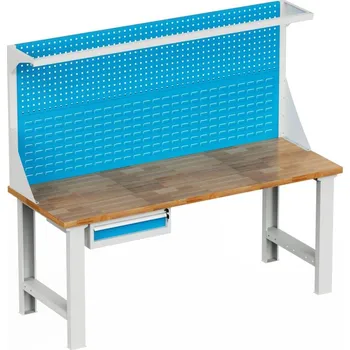 Dílenský stůl Enprag Dílenský montovaný pracovní stůl s nástavbou EN_2011_FP