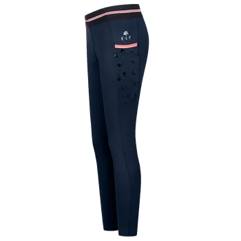Jezdecké oblečení Zimní dětské jezdecké legíny ELT Lucky Leni, tmavě modrá, 134