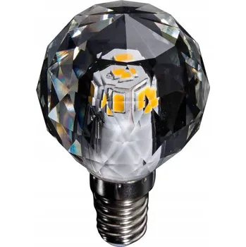 Žárovka Dekorativní LED žárovka křišťál 3W E14 G40 4000K EKZA7698 EKO-LIGHT