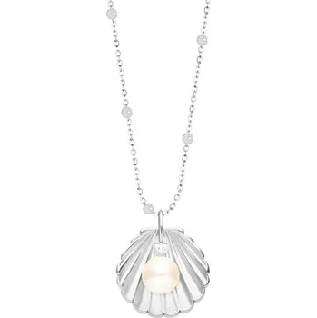 Náhrdelník Náhrdelník Lilou Shell A03/MARKET/ANS/453 stříbrná SLV, vel. ONE SIZE