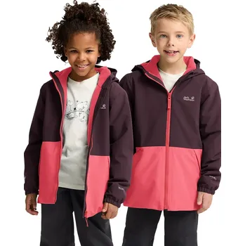 Bunda Jack Wolfskin SNOW DAYS JKT KIDS A65320.92.152 růžová 38X, vel. 116
