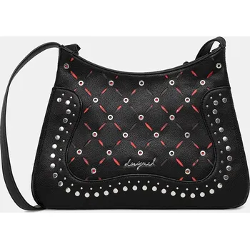 Kabelka Kabelka Desigual YANKEE MANAOS BLACK černá barva, 25WAXP38 99X, vel. ONE SIZE