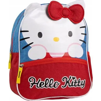 Školní batoh jednokomorový Hello Kitty modrý