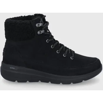 Dívčí obuv Semišové sněhule Skechers černá barva 16677 99X, EUR 38