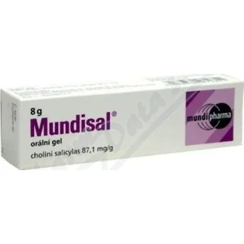 Lék Mundisal 87.1mg/g orm.gel 1x8g