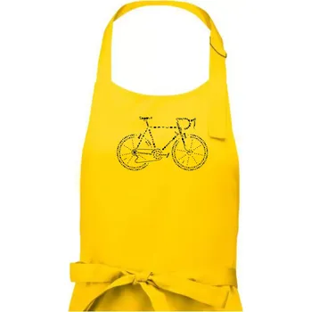 Kuchyňská zástěra Kolo názvy - Pánská zástěra na vaření - Univerzální velikost ( Žlutá )
