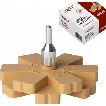 Brusný kotouč MJW Gumový kotouč motýlek pro odstranění lepidla, brusný kotouč na šroubovák, 1 ks