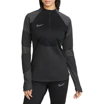 Triko s dlouhým rukávem Nike W NK TF STRKE DRIL TOP - BR WW dq6825-010 Velikost M