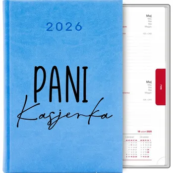 Kalendář Knižní kalendář 2026 A5 modrý