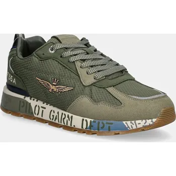 Pánská obuv Tenisky Aeronautica Militare SNEAKERS 252SC0276UCT04249.07302 zelená 81X, EUR 41