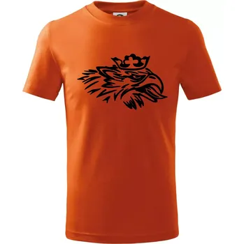 Chlapecké oblečení Rozezlený orel - Tričko dětské bavlněné - 158 cm/12 let ( Oranžová )