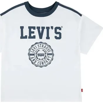 Chlapecké tričko Dětské tričko Levi's SPORTY OVERSIZED TEE 3EN779 bílá 00X, vel. 104