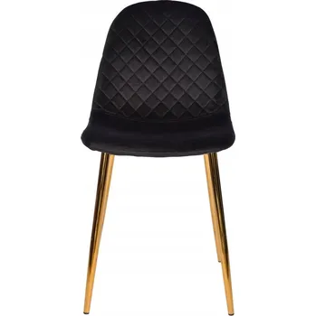 Jídelní židle Židle Lugano černý velur 1 ks