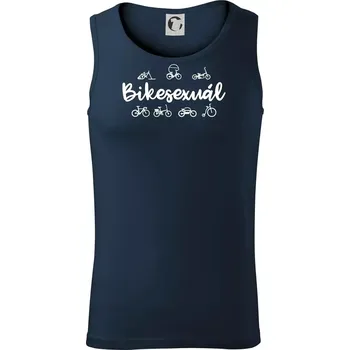 Bikesexuál - Tílko pánské Core - XL ( Námořní modrá (velmi tmavá - téměř černá) )