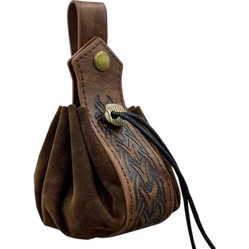 Kabelka HiiFeuer pouzdro na opasek Nidhogg B0B5QD13RN hnědé