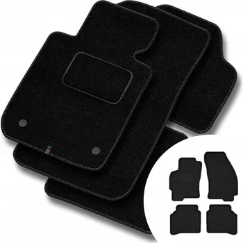 autokoberec Velurové autokoberce Motos 4 ks