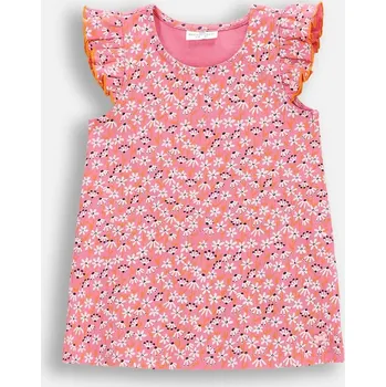 Dívčí tričko růžové s krátkým rukávem, velikost 116 Coccodrillo WC5