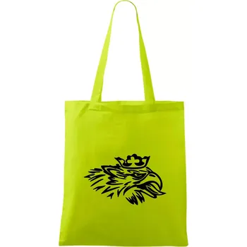 Rozezlený orel - Taška bavlněná - 42 x 38 cm ( Limetková )