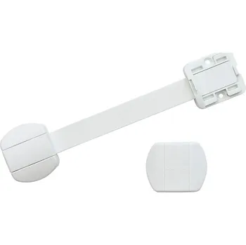 Dětská zábrana BabyDan Univerzální bezpečnostní uzávěr Multi Purpose Lock BIO bílý 2ks
