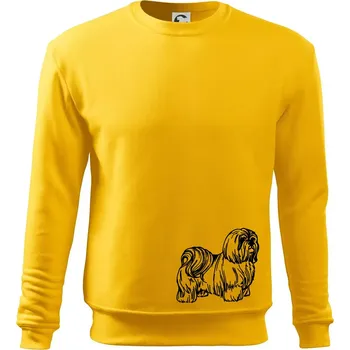 Pánská mikina Shih-tzu - chlupatý - Mikina Essential pánská - 3XL ( Žlutá )