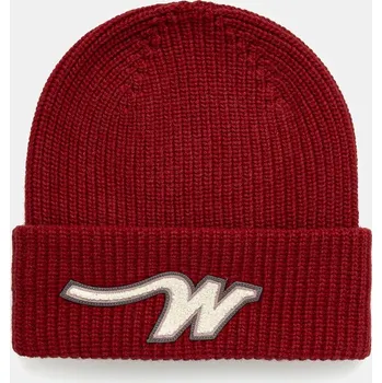 Čepice Vlněná čepice Weekend Max Mara ALBEN 2525576025600 červená 29A, vel. ONE SIZE