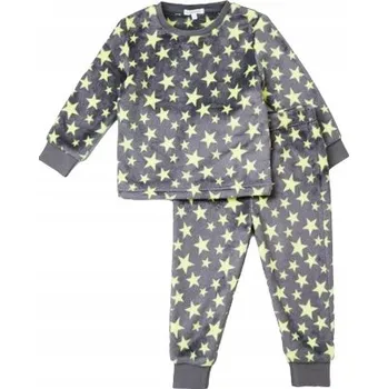 Dívčí pyžamo Bluezoo pyžamo šedé velikost 110