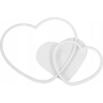 Nástěnné svítidlo Lampa - nástěnné svítidlo srdce pro děti LED 60W + DÁLKOVÝ OVLADAČ